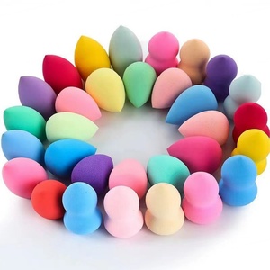 Juego de Esponjas de Maquillaje Mini Sin Látex de Marca Privada, Esponja Cosmética Vegana en Forma de Huevo, Esponjas Suaves para Mezclar Maquillaje Facial - Product Image 2