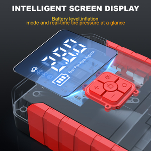 เครื่องอัดอากาศสำหรับเครื่องจั๊มสตาร์ท1000A สูงสุดความจุ8000มิลลิแอมป์ต่อชั่วโมงเครื่องเติมลมรถยนต์ฉุกเฉินแบบพกพา150 PSI - Product Image 5