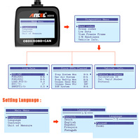 Escáner de Diagnóstico OBD2 Profesional ANCEL AD310 Pro con Prueba de Salud de la Batería a través de la Aplicación
