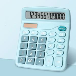Calculatrice de bureau personnalisée avec logo, 12 chiffres, double alimentation, pour étudiants, solaire et numérique - Product Image 3