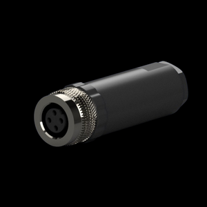 แบบไร้สาย M8รหัส4ขาโลหะผสมทองแดงตัวเมียขั้วต่อ IP68 250V 4A Unshielded จากอินเดีย - Product Image 1