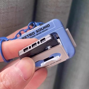 Mini enregistreur <span class=keywords><strong>de</strong></span> poche écologique créatif en plastique, lecteur <span class=keywords><strong>de</strong></span> cassette rétro, cadeaux portables avec trois chansons chinoises - Product Image 5