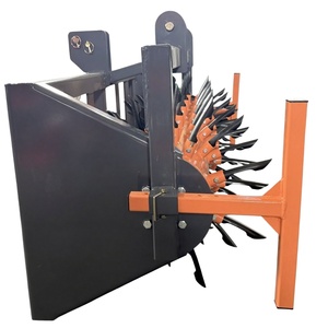 Aérateur à rouleaux pour pelouse, à attacher à un tracteur, avec 88 dents creuses pour le sol et les terrains de golf, en promotion - Product Image 5