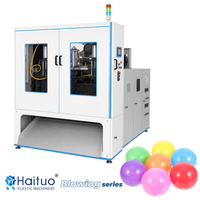 EVA Spezialisierte Halbautomatische EBM Extrusionsblasformmaschine für PE/PP mit 40kN Klemmkraft Motor & Pumpe