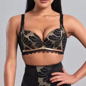 Century Beauty individuelle damen hochwertige drahtfreie push-up-bh für erwachsene großhandel Übergröße damen sexy unterwäsche