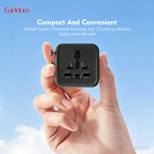 Earldom 2500W Max All in One design Worldwide Travel Charger Multi Plug <b>Adapter</b> Universal Travel <b>Adapter</b> with USB and Type-C - Product Image 4