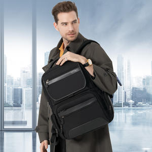 Anpassbarer 17-Zoll-Leichter Diebstahls icherer Täglicher Outdoor-Rucksack Hochwertiges wasserdichtes Multifunktions-Polyester futter - Product Image 5