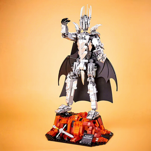 DK 6007 879 pz. Set di Costruzioni Robot Meccanico del <span class=keywords><strong>Signore</strong></span> Oscuro Sauron, Personaggi del Gioco, Mattoncini da Assemblare, Giocattolo Regalo - Product Image 5