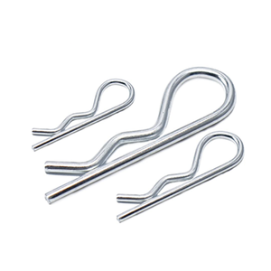 <span class=keywords><strong>Clips</strong></span> à ressort en acier au carbone personnalisés, goupilles de retenue, goupilles à pression, goupilles d'attelage - Product Image 4