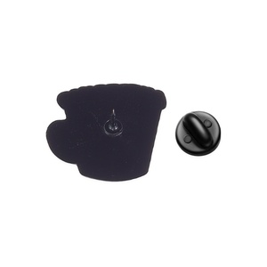 Pin Esmaltado de Gato Negro con Taza de Café, Diseño Americano, Latte, Mocha, Cappuccino, Broche de Gatito para Decoración de Mochila - Product Image 5