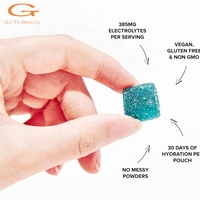 Bonbons gélifiés à la créatine et aux électrolytes Chumita, complément énergétique pour adultes, certifié Halal