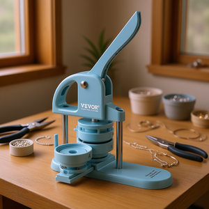 <b>Button</b> <b>Maker</b> Machine 25 32 58mm Round For Diy Jewelry Tools Plastic Craft Equipment - Product Image 3