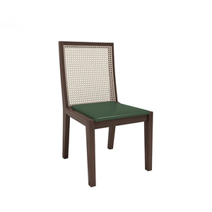 Sofá de Pared Cuadrado de Madera Maciza y Ratán, Estilo Hong Kong, para Casa de Té, Desmontable, para <span class=keywords><strong>Restaurante</strong></span> Temático del Sudeste Asiático - Product Image 5