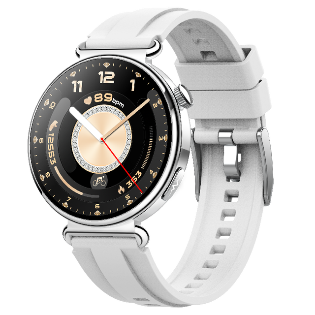 ET493 AMOLED ECG EKG Watch Body Temperature Sleep Monitoring Sports Wristband SP02 Android Smartwatch IP68 Waterproof Calendar