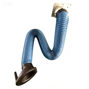 Endüstriyel Kaynak Dumanı Toz Giderme Aksesuarları için Alüminyum Alaşımlı İskeletli Evrensel Esnek Vakumlu Ekstraksiyon Kolu - Product Image 4