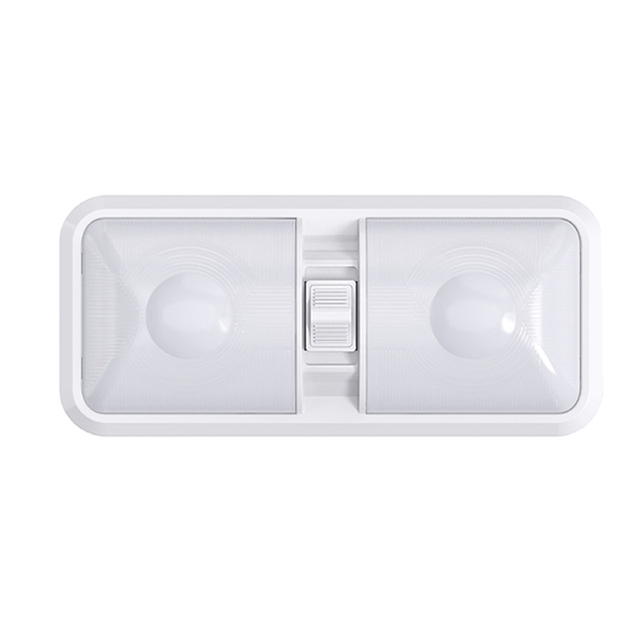 TYTXRV DC12V 600LM 48 LED RV LED Light Interior Ceiling Lamp with Slide Switch for RVs Camper Motorhomes Trailer