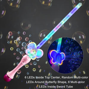 Épée à bulles lumineuse néon qui brille dans le noir, best-seller d'<span class=keywords><strong>Amazon</strong></span>, 100 ml d'eau à bulles, sans musique, jouet à bulles électrique sans danger pour les enfants - Product Image 4