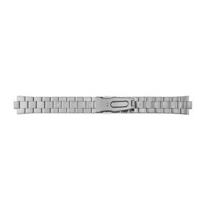 Maenwvo 20mm Luxury Stainless Steel Silver Elastic Vintage Watch Band with Butterfly Clasp 20cm - Product Image 2
