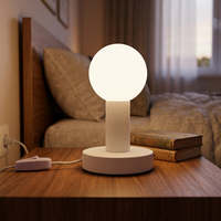 Lampe de table en verre de luxe, style moderne rustique classique, pour bureau, chambre à coucher, salle à manger, décoration de la maison
