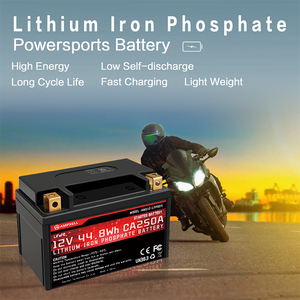 Batterie de démarrage pour moto AMPXELL 12V 3.5Ah 45Wh CA210A, taux de décharge élevé pour générateur AMX12-35FQ 12V 3.5Ah 45Wh C - Product Image 6