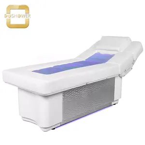 customized water bed massage table supply with constant temperature of 4 motors spa water bed for led heating water massage bed