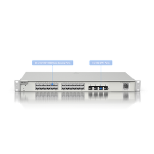 RG-NBS3200-24GT4XS Commutateur Ethernet géré L2 L3 24 ports 10G Uplink SFP montable en rack pour les réseaux d'entreprise, de vidéosurveillance et de campus - Product Image 5