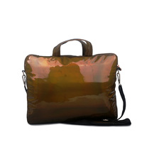 Tas Komputer Baru FOCUS Promosi Logo Kustom PVC Tahan Air Tas Laptop Gaya Kasual Fashion Hadiah Bisnis Pria Resleting