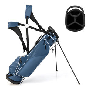 Golfstandbag met aangepast logo |   4-wegsverdelers voor georganiseerde clubs |   Gemakkelijk te dragen, gevoerde schouderriem |   Tourpersoneelstijl - Product Image 1