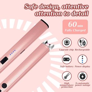 Briquet électrique d'extérieur en métal coupe-vent USB rechargeable pour bougies - Vente en gros - Product Image 4