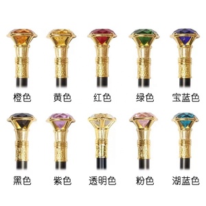 Le sceptre de diamant du roi noble et la canne de marche luxueuse sont inspirés des pharaons égyptiens et des bâtons de marche utilisés pour la randonnée - Product Image 6