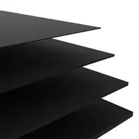 1,5-3,0mm Umwelt freundlicher laminierter schwarzer Karton C2s schwarzer Karton für Schreibwaren und Karton