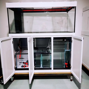 <span class=keywords><strong>Aquarium</strong></span> en verre cristal grand format, idéal pour cloison de studio ou de hall spacieux, écosystème aquatique clair et propre, directement de l'usine - Product Image 3