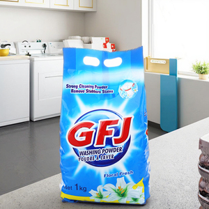 Venta caliente de Gambia <span class=keywords><strong>GFJ</strong></span> AKG detergente en polvo de KJ detergente 100G 1kg 5kg 10kg detergente en polvo - Product Image 2