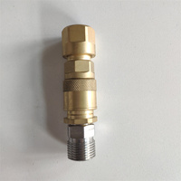 Raccord rapide pour gaz combustible, usiné CNC, pour chauffage puissant, de grande usine, à prix compétitif, pour tuyau de 1/2 pouce, classe 70 mm de longueur, fabriqué en Chine