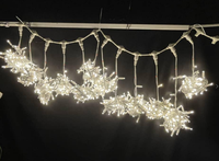 Câble en caoutchouc IP65 personnalisable rideau lumière vacances étanche chambre décor noël désherbage connectable
