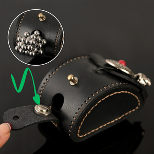 Mini Ball <strong>Bag</strong> Outdoor Shooting Storage Fanny Pack Leather Hunting <strong>Sling</strong> <strong>Bag</strong> Portable <strong>Sling</strong> <strong>Bag</strong> - Product Image 3