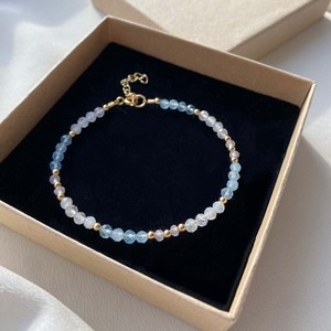 Regalo <span class=keywords><strong>de</strong></span> joyería <span class=keywords><strong>de</strong></span> embarazo hecho a mano 14K oro relleno delicado cuarzo rosa <span class=keywords><strong>piedra</strong></span> lunar y cuentas <span class=keywords><strong>de</strong></span> Aguamarina pulsera <span class=keywords><strong>de</strong></span> cristal <span class=keywords><strong>de</strong></span> <span class=keywords><strong>fertilidad</strong></span> - Product Image 3