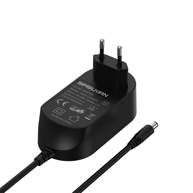 AC DC Power Adapter Charger for Laptop Hoverboard Compatible 5V 2A Short Circuit PD3.1 QC3.0 EU US UK Interchangeable Pin