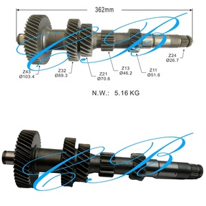 Hiace KDH200 2KD 2TR Transmission <strong>Intermediate</strong> Shaft <strong>Gearbox</strong> Counter Shaft 43/32/21/13/11/24T 33421-26110 33421-60170 Hilux - Product Image 2