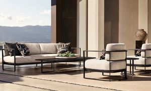 <span class=keywords><strong>MIRAMAR</strong></span> Chaise de patio exclusive haut de gamme en aluminium Chaise longue de piscine tout temps Chaise longue de jardin en métal réglable - Product Image 4