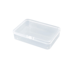 Transparent Rectangular Storage Box 10.5x7.5x2.5cm With Lid For Jewelry And Cards - Product Image 4