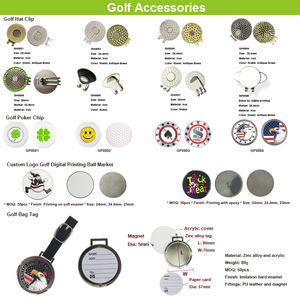 Marqueur de balle de golf en fer avec drapeau américain de Las Vegas et Eagle, personnalisation en émail doux en vrac - Product Image 5