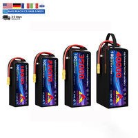 Batería de estado sólido para drones médicos de reparto, 40000mAh 44.4V 12S 14S 51.8V 45C, conector XT90, 400Wh/kg, diseño sanitario, para emergencias médicas