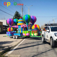 Manèges à ballons Samba mobiles et portables pour enfants et adultes, pour parcs de jeux extérieurs et carnavals