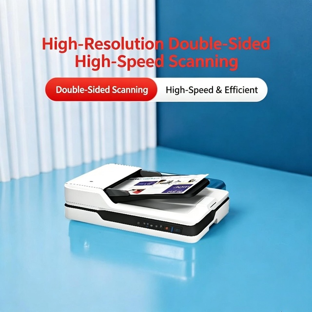 DS-1610 High Speed Automatic Feeding Scanner USB3.0 OCR Contract Book Scan