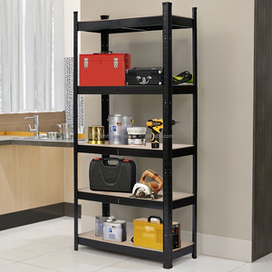 Étagère en acier à 5 niveaux, montage sans outil, capacité de charge 875 kg, 40x90x180 cm, pour <span class=keywords><strong>garage</strong></span> ou remise - Product Image 5