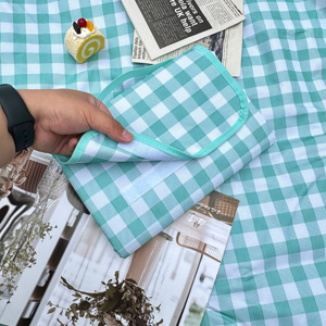 Manta de Picnic al aire libre moderna personalizada Extra grande sin arena impermeable portátil senderismo <span class=keywords><strong>Camping</strong></span> Picnic manta Mat - Product Image 4