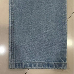 Tissu en denim bleu indigo de qualité supérieure, tissu en sergé de coton haute densité pour jeans, textile durable pour vêtements - Product Image 1