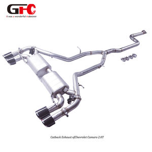 Fabrication professionnelle, <span class=keywords><strong>prix</strong></span> attractif, tuyau d'échappement automobile pour <span class=keywords><strong>Camaro</strong></span> 2.0T <span class=keywords><strong>2012</strong></span>, échappement Catback en acier inoxydable 304 - Product Image 3