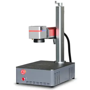 Desktop Fiber Laser Marking Machine 20w 30w fiber laser marking machine price fiber laser marking machine on key credit card